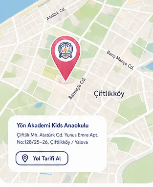 Yön Akademi Kids Anaokulu Çiftlikköy harita yer tutucusu
